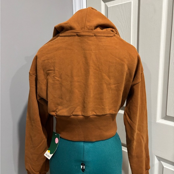 Halara cropped sweatshirt with removable hood - Picture 13 of 16